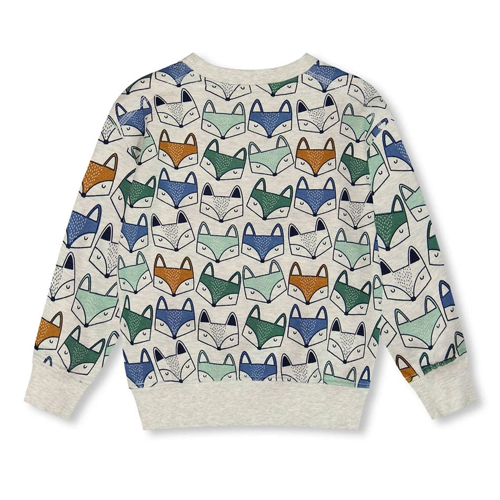 Forest Fox Sweatshirt 3-6y