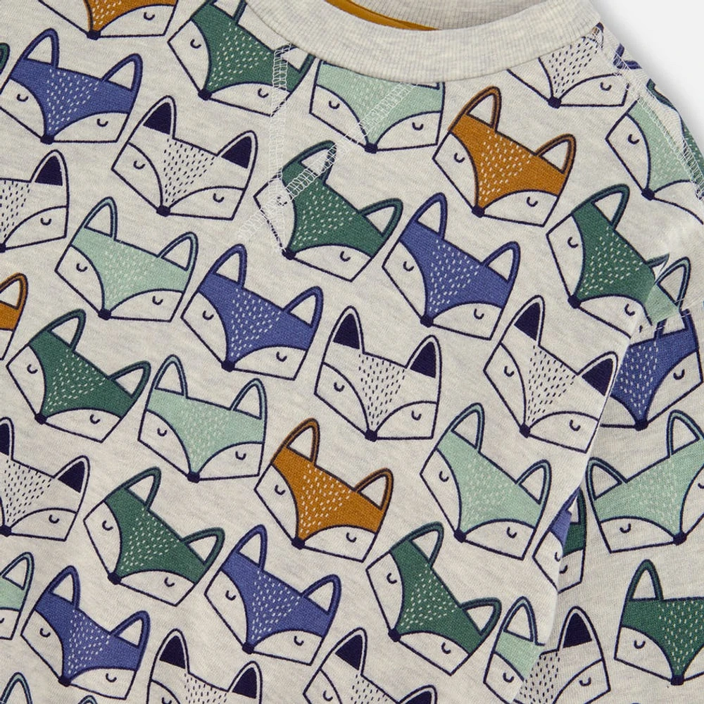 Forest Fox Sweatshirt 3-6y