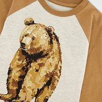 Boys Bear T-shirt 3-6y