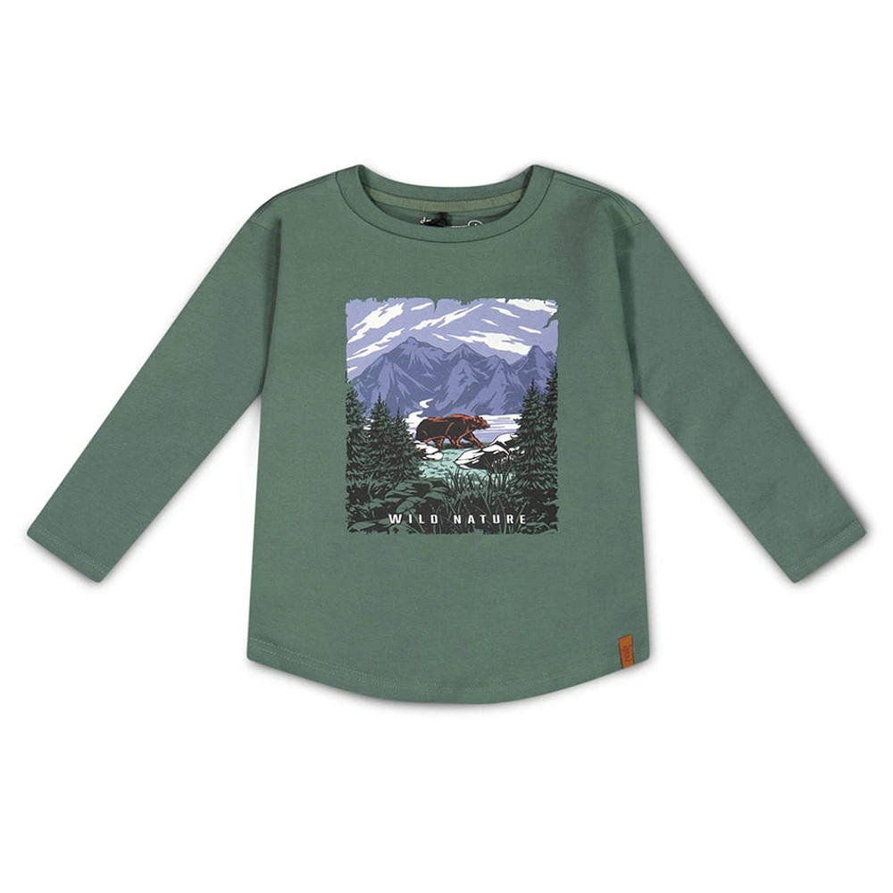 Boys Mountain T-shirt 3-6y