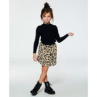 T-shirt Côtelé Basique 7-10ans