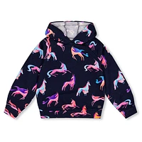 Unicorn Print Hoodie 3-6y