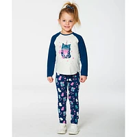 T-shirt Raglan Chat 3-6ans
