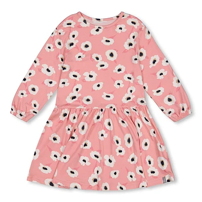 Robe Imprimée Fleurs 3-6ans