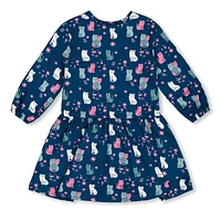 Robe Imprimée Chats 3-6ans