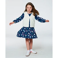 Robe Imprimée Chats 3-6ans