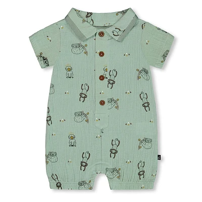 Monkeys Romper 3-24m