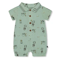 Monkeys Romper 3-24m