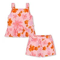 Sweet Daisies 2pcs Set 3-6y