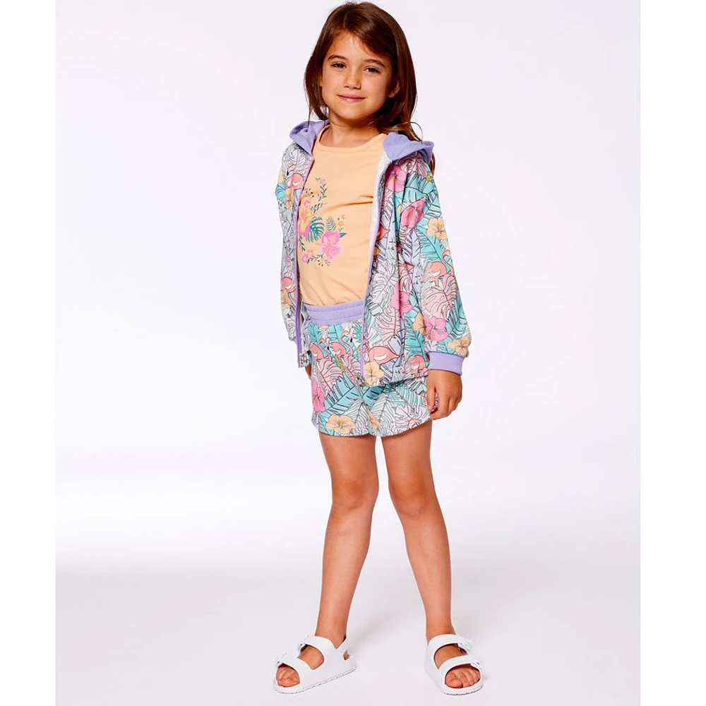 Short FlaManteau Mi-Saison Tropical 7-10ans