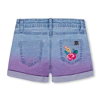 Tropical Denim Short 3-6y