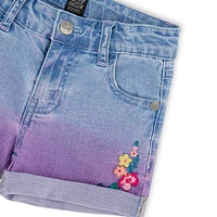 Tropical Denim Short 3-6y