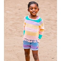 Tropical Denim Short 3-6y