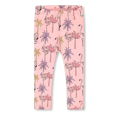 Tropical Palms Legging 3-6y