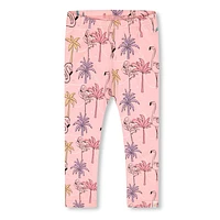 Tropical Palms Legging 3-6y