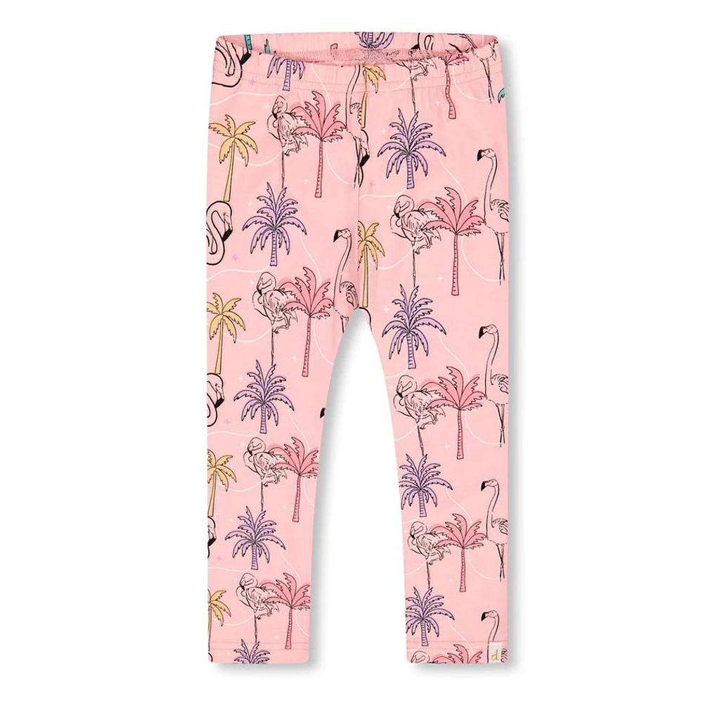 Tropical Palms Legging 7-10y