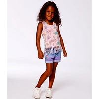 Tropical Palms Tank Top 3-6y