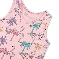 Tropical Palms Tank Top 7-10y