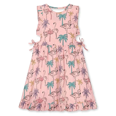 Robe Palmier Tropical 3-6ans