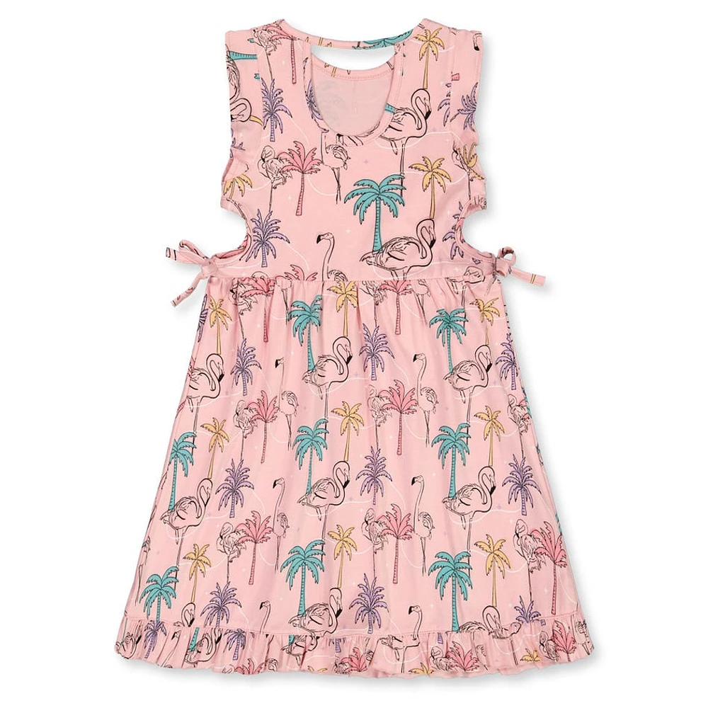 Robe Palmier Tropical 7-10ans