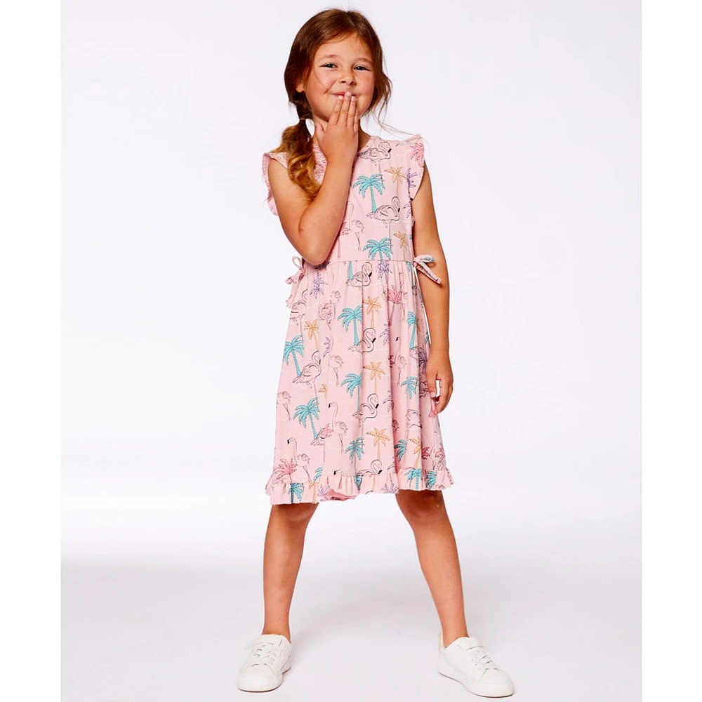 Robe Palmier Tropical 7-10ans