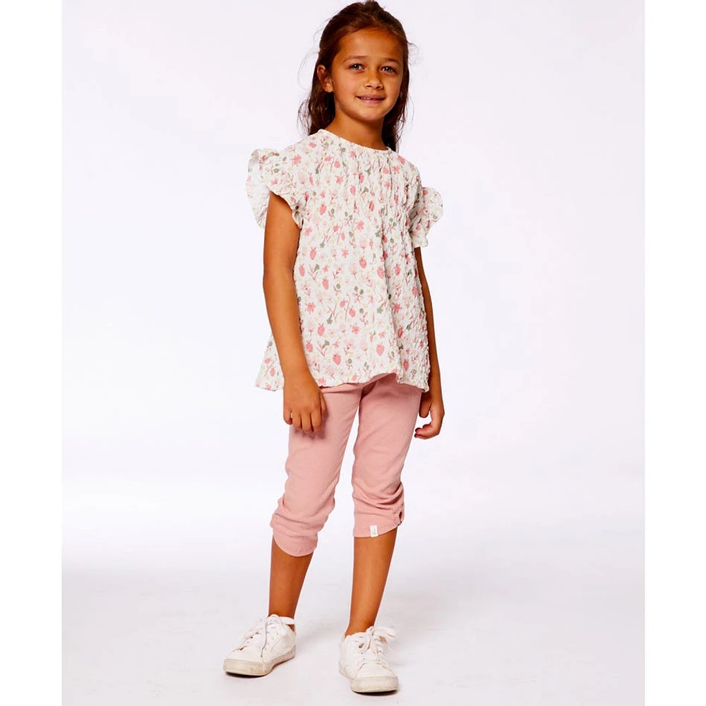 Blouse Fraises Poésie 7-10ans