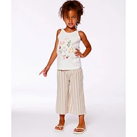 Dream Striped Linen Pants 3-6y