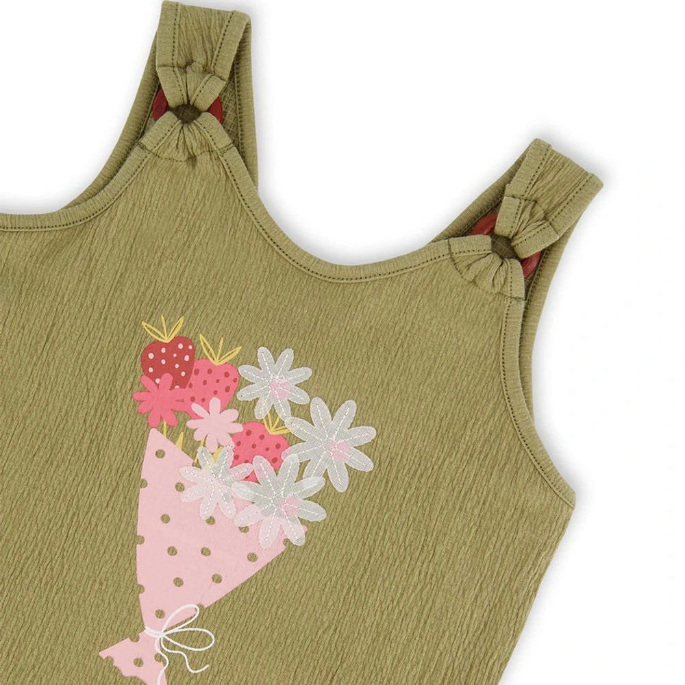 Camisole Fleurs Poésie 7-10ans