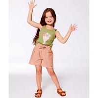 Camisole Fleurs Poésie 7-10ans