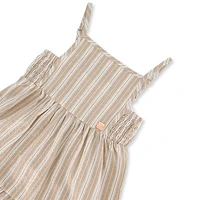 Dream Striped Linen Dress 3-6y