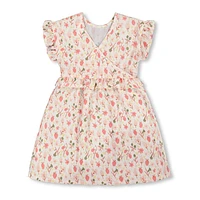 Dream Strawberries Dress 3-6y