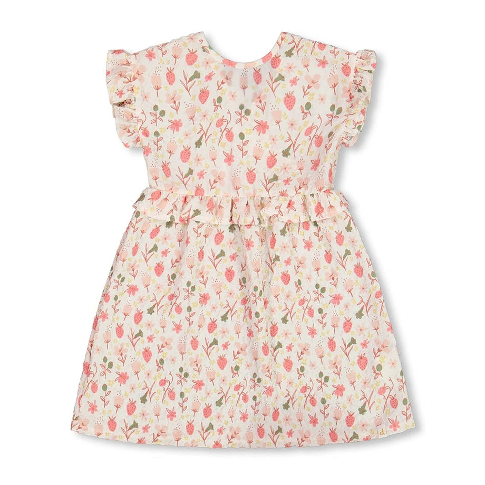 Dream Strawberries Dress 7-10y