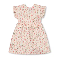 Dream Strawberries Dress 7-10y