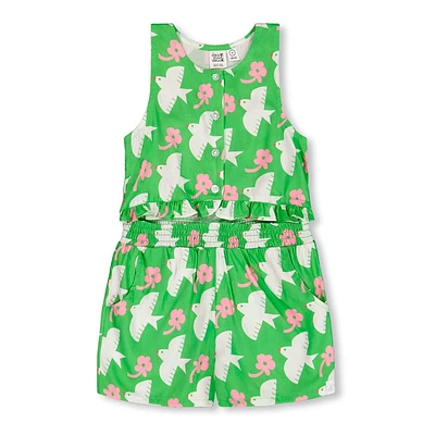 Birds Jumpsuit 7-10y