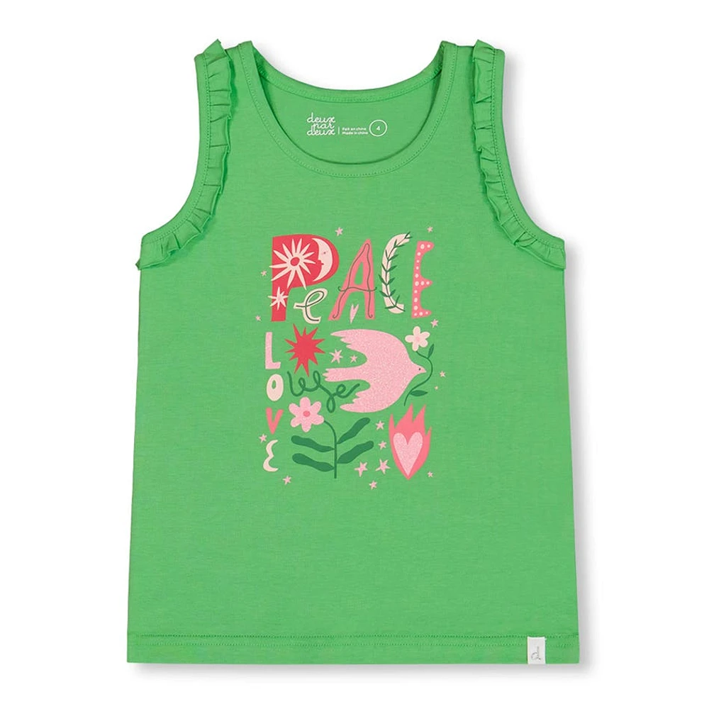 Birds Tank Top 3-6y