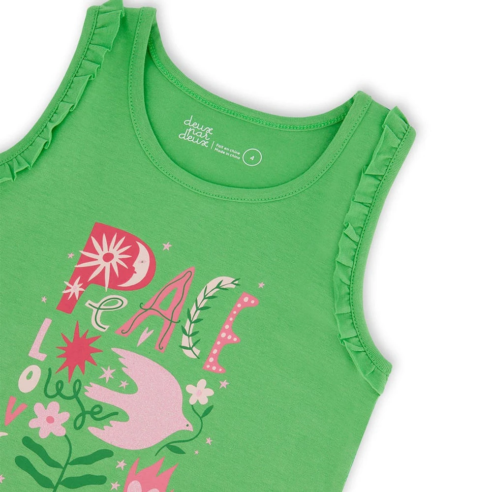 Birds Tank Top 3-6y