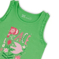 Birds Tank Top 7-10y