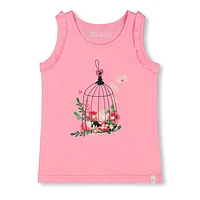 Birds Tank Top 7-10y
