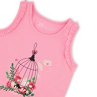 Birds Tank Top 7-10y