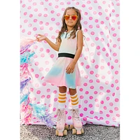 Candy Rainbow Dress 3-6y