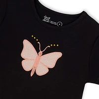 Butterflies T-shirt 3-6y