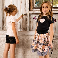 Butterflies T-shirt 3-6y