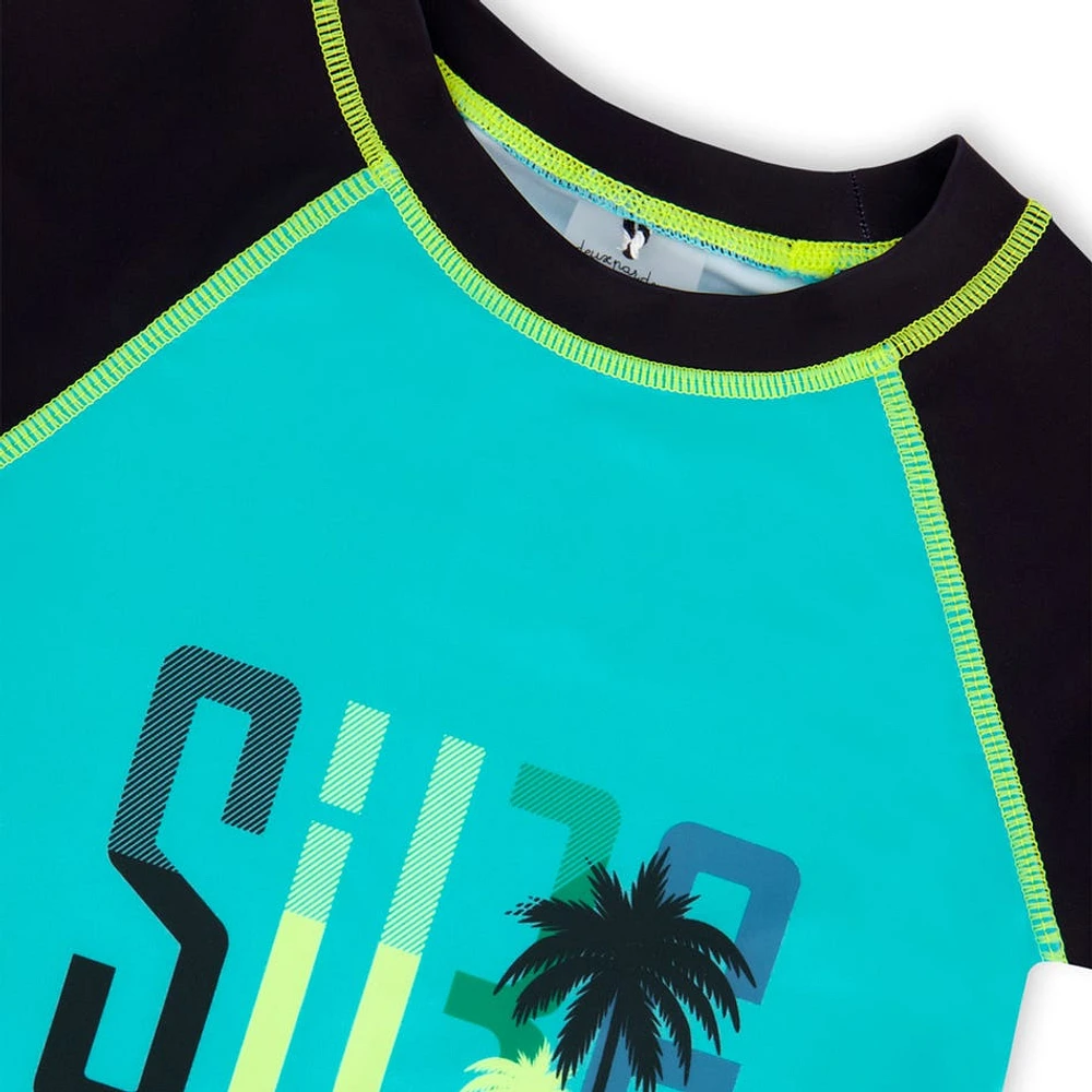 T-Shirt Maillot UV Tropical 2-6ans