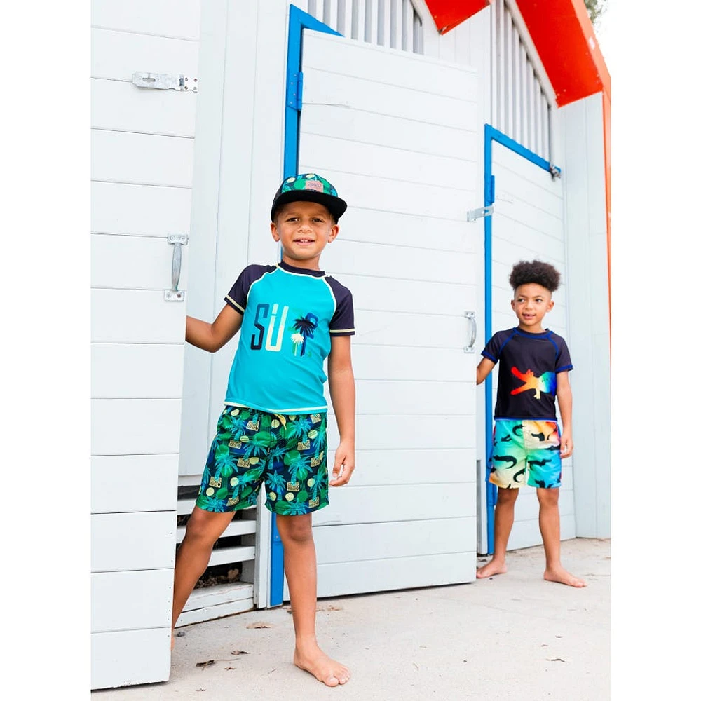 T-Shirt Maillot UV Tropical 2-6ans