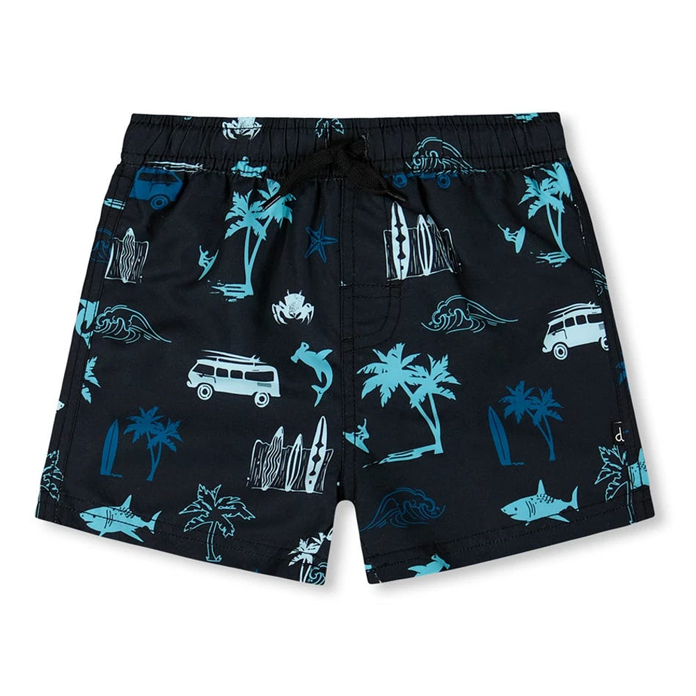 Beach Swim Shorts 7-10y