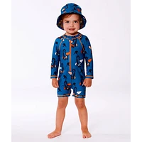 Surf Sloth One  Piece Swimsuit 3-24m