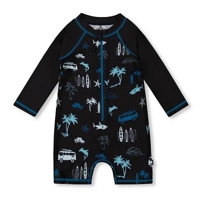 Maillot UV Une Pièce Plage 2-6ans