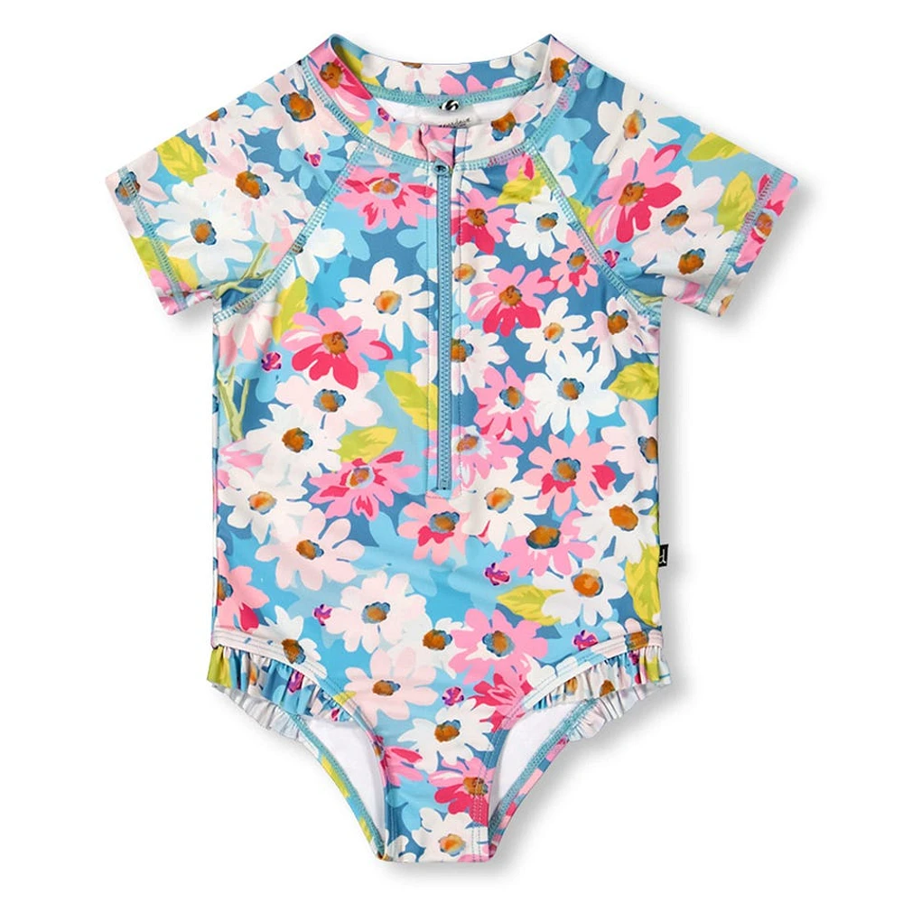 Garden One  Piece Swimsuit 2-6y