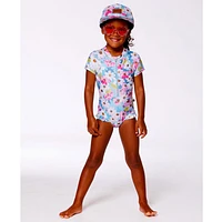 Garden One  Piece Swimsuit 2-6y