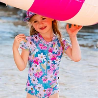 Garden One  Piece Swimsuit 2-6y